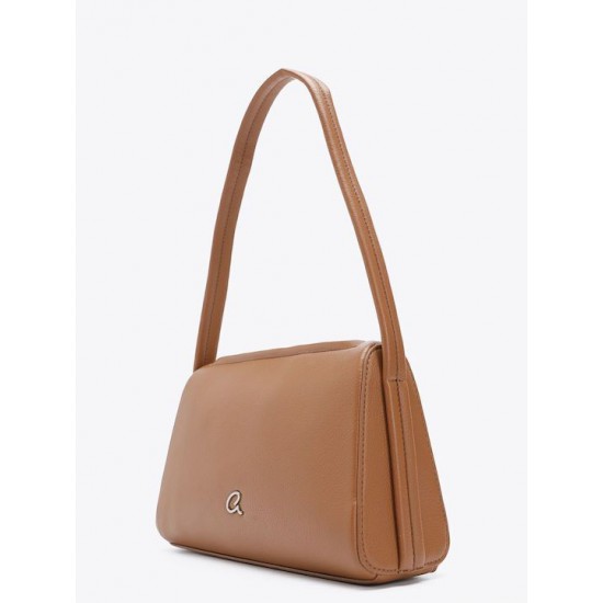 Γυναικεία Τσάντα 'Ωμου σε Κάμελ Χρώμα Axel 1020-0980