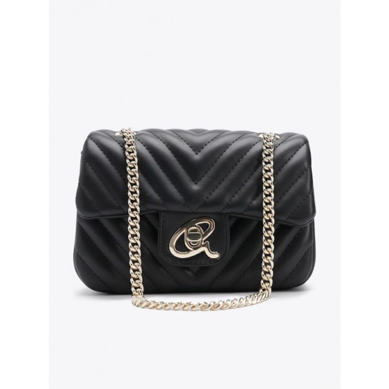 Γυναικεία Τσάντα 'Ωμου σε Μαύρο Χρώμα Axel 1010-0985