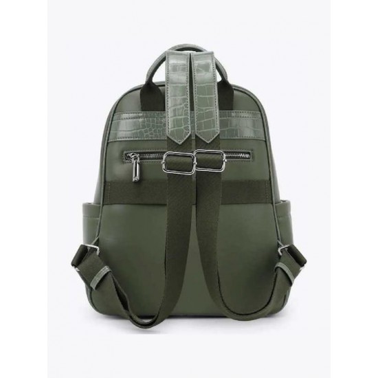 Γυναικεία Τσάντα Πλάτης σε Πράσινο Χρώμα Axel 1023-0604