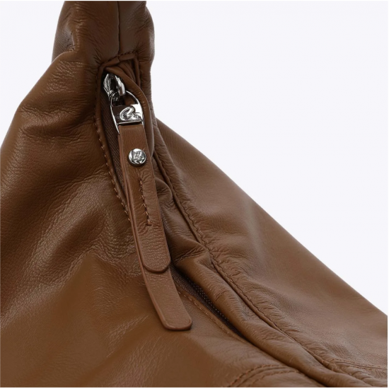 Γυναικεία Τσάντα 'Ωμου σε Κάμελ Χρώμα Axel 1010-3605