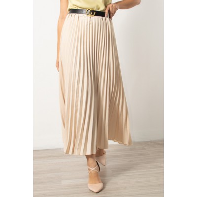 Γυναικεία Φούστα σε Χρώμα Μπεζ Exxes