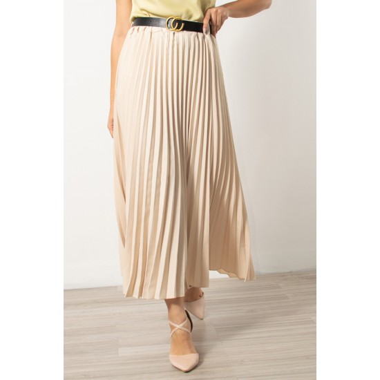 Γυναικεία Φούστα σε Χρώμα Μπεζ Exxes