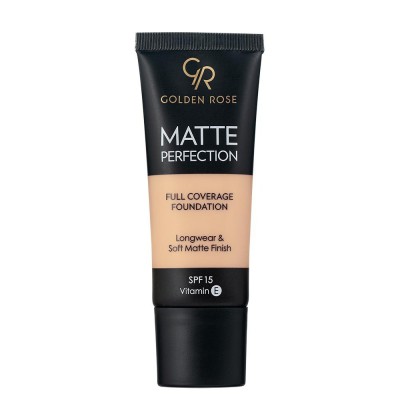 Golden Rose Matte Perfection Foul Coverage Fountation C3 (35ml)