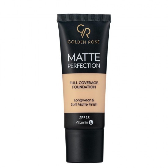Golden Rose Matte Perfection Foul Coverage Fountation N3 (35ml)