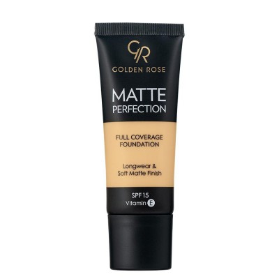 Golden Rose Matte Perfection Foul Coverage Fountation W3 (35ml)