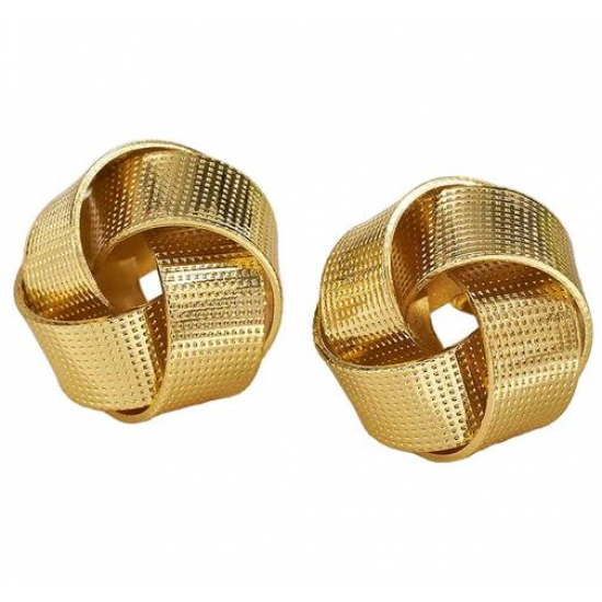 Γυναικεία Σκουλαρίκια Ατσάλινα σε Χρυσό Χρώμα