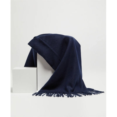 Γυναικείο Κασκόλ σε Μπλε Χρώμα Moodo