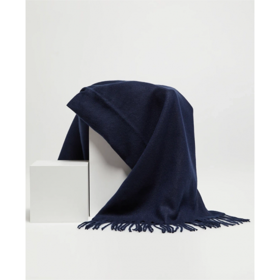 Γυναικείο Κασκόλ σε Μπλε Χρώμα Moodo