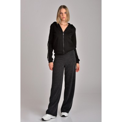 Γυναικεία Παντελόνα Ζακάρ σε Χρώμα Ανθρακί Paranoia