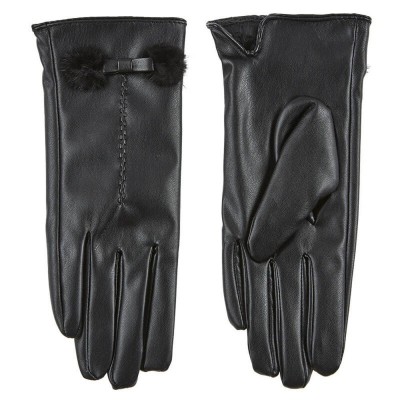 Γυναικεία Γάντια σε Μαύρο Χρώμα Verde 02-0720