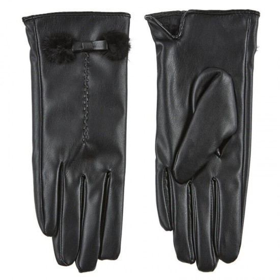 Γυναικεία Γάντια σε Μαύρο Χρώμα Verde 02-0720