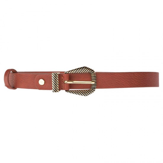 Γυναικεία Ζώνη Verde σε Κάμελ Χρώμα 04-0677