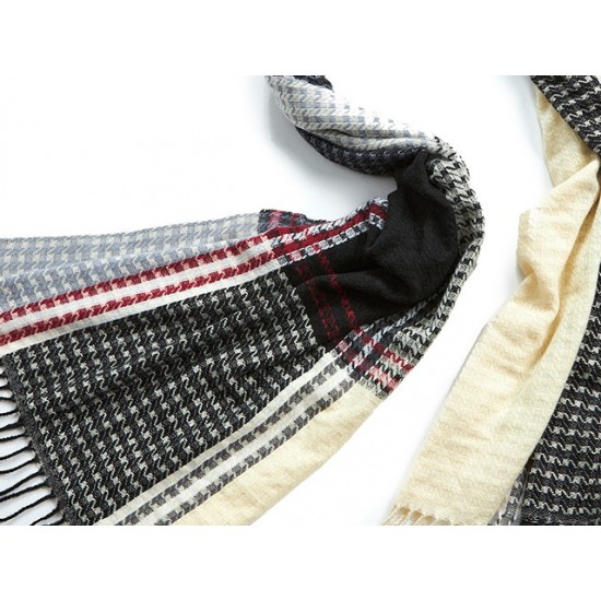 Γυναικείο Κασκόλ σε Μαύρο Χρώμα Verde 06-972