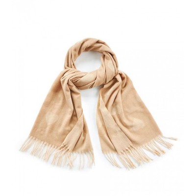 Γυναικείο Κασκόλ σε Μπεζ Χρώμα Verde 06-1076