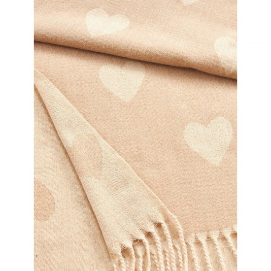 Γυναικείο Κασκόλ σε Μπεζ Χρώμα Verde 06-1076