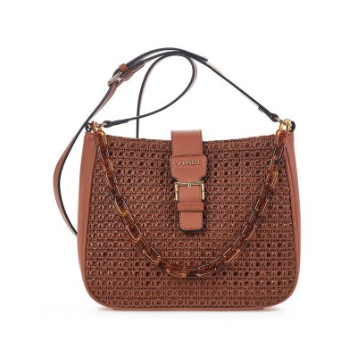 Γυναικεία Τσάντα 'Ωμου σε Καφέ Χρώμα Verde 16-7284