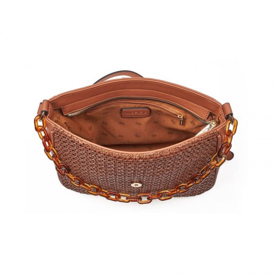 Γυναικεία Τσάντα 'Ωμου σε Καφέ Χρώμα Verde 16-7284