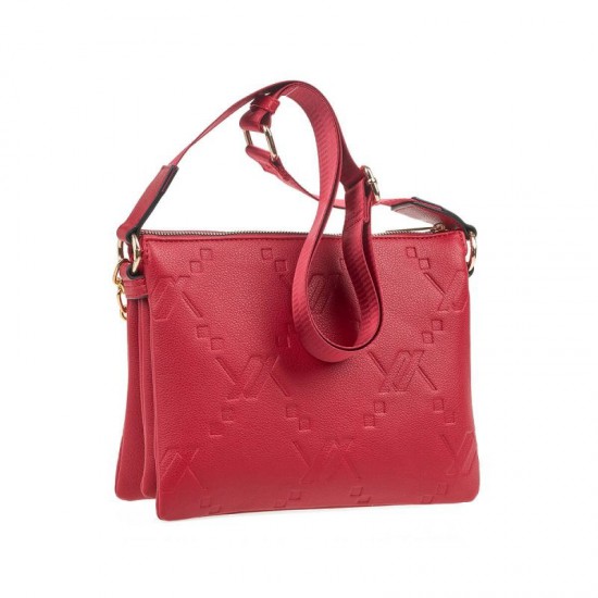 Γυναικεία Τσάντα Χιαστί σε Κόκκινο Χρώμα Verde 16-7576