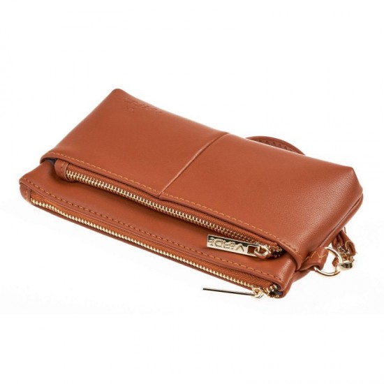 Γυναικείο Πορτοφόλι Verde σε Kάμελ Χρώμα 18-1357