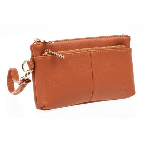 Γυναικείο Πορτοφόλι Verde σε Kάμελ Χρώμα 18-1357