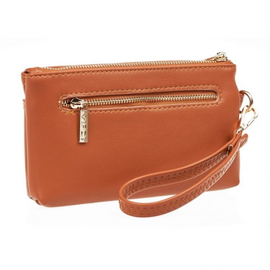 Γυναικείο Πορτοφόλι Verde σε Kάμελ Χρώμα 18-1357