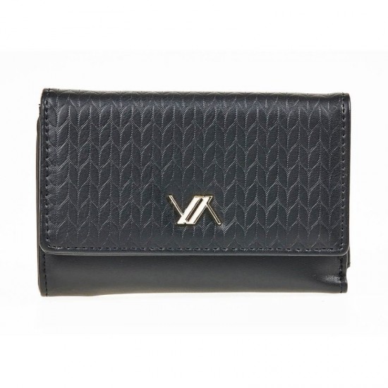 Γυναικείο Πορτοφόλι Verde σε Μαύρο Χρώμα 18-1369