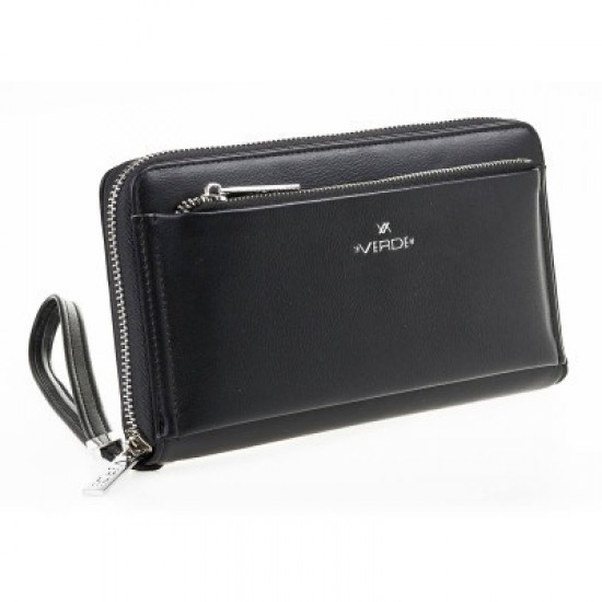 Γυναικείο Πορτοφόλι Verde σε Mαύρο Χρώμα 18-1400