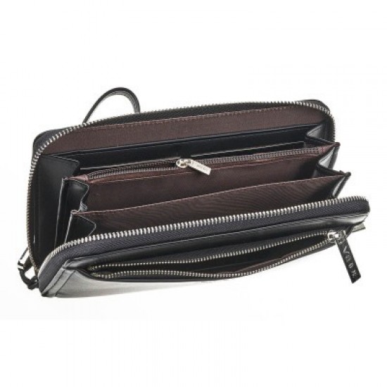 Γυναικείο Πορτοφόλι Verde σε Mαύρο Χρώμα 18-1400