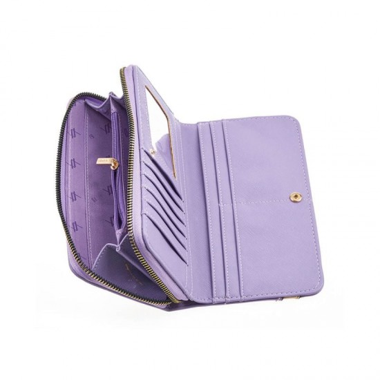 Γυναικείο Πορτοφόλι Verde σε Λιλά Χρώμα 18-1408