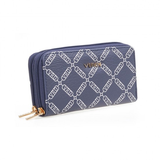 Γυναικείο Πορτοφόλι Verde σε Μπλε Χρώμα 18-1411