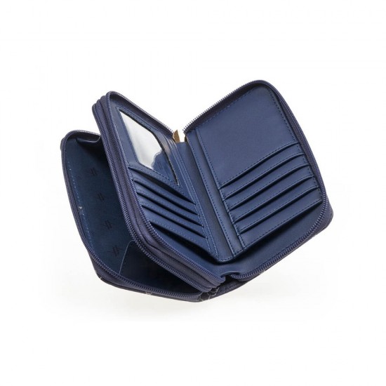 Γυναικείο Πορτοφόλι Verde σε Μπλε Χρώμα 18-1411