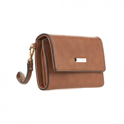 Γυναικείο Πορτοφόλι Verde σε Πούρο Χρώμα 18-1488