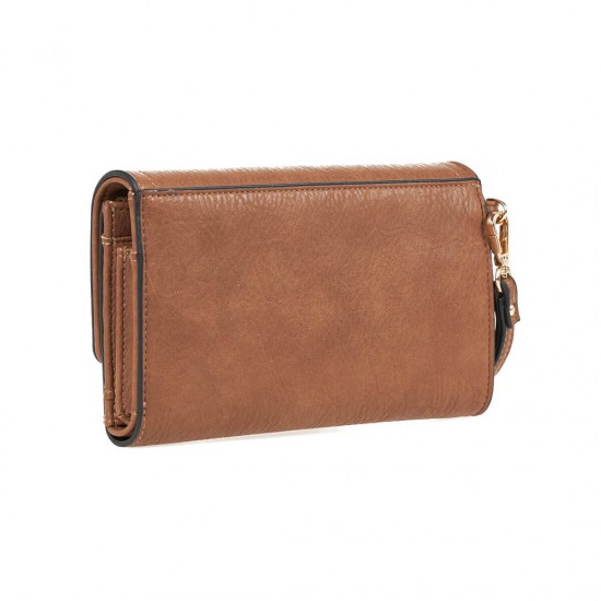 Γυναικείο Πορτοφόλι Verde σε Πούρο Χρώμα 18-1488