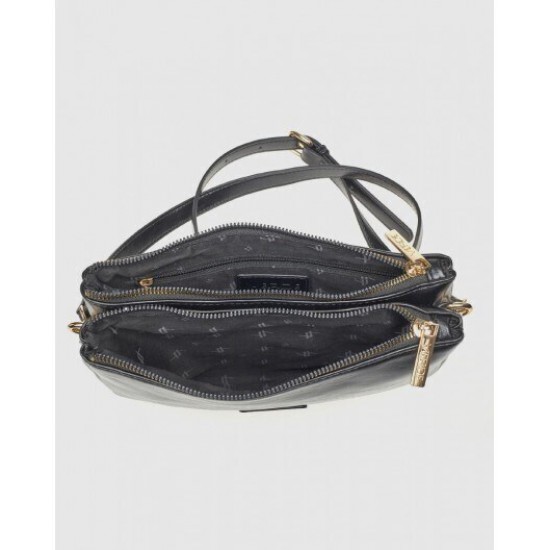 Γυναικεία Τσάντα Χιαστί σε Μαύρο Χρώμα Verde 16-8112