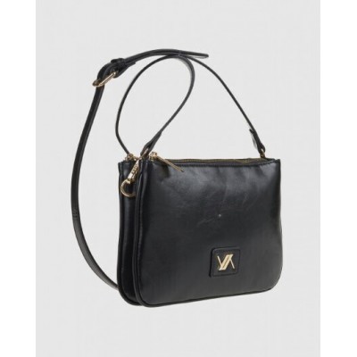 Γυναικεία Τσάντα Χιαστί σε Μαύρο Χρώμα Verde 16-8112