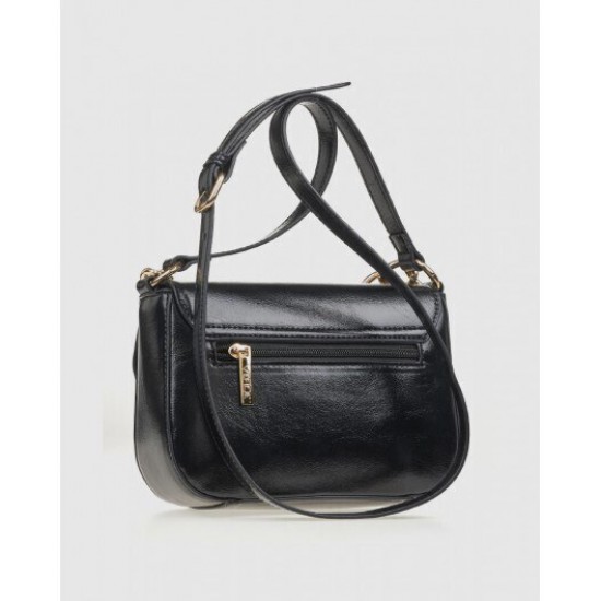 Γυναικεία Τσάντα Χιαστί σε Μαύρο Χρώμα Verde 16-8156