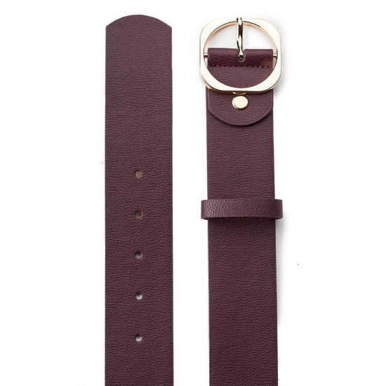 Γυναικεία Ζώνη Verde σε Μπορντό Χρώμα 04-0667