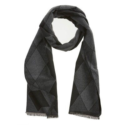 Ανδρικό Κασκόλ σε Μαύρο Χρώμα Verde 59-072