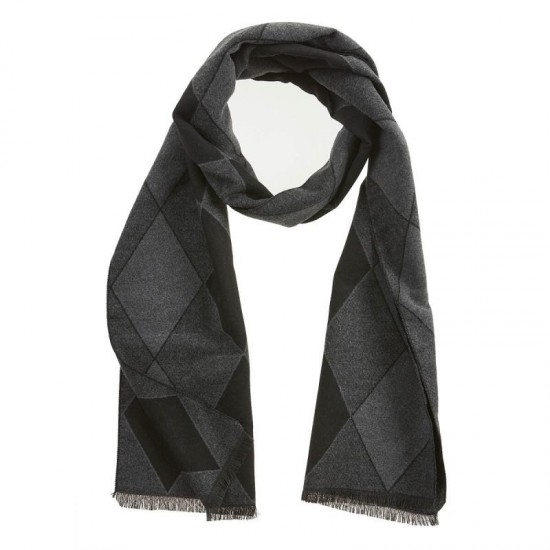 Ανδρικό Κασκόλ σε Μαύρο Χρώμα Verde 59-072