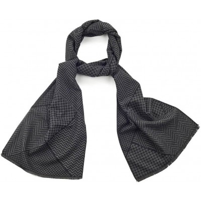 Ανδρικό Κασκόλ σε Μαύρο Χρώμα Verde 59-029