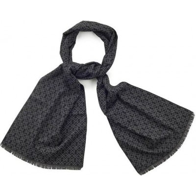 Ανδρικό Κασκόλ σε Μαύρο Χρώμα Verde 59-032