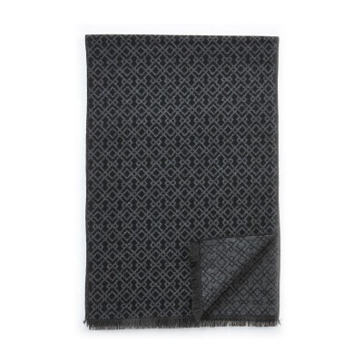 Ανδρικό Κασκόλ σε Μαύρο Χρώμα Verde 59-032