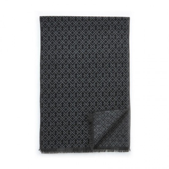 Ανδρικό Κασκόλ σε Μαύρο Χρώμα Verde 59-032