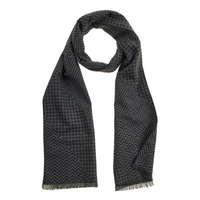 Ανδρικό Κασκόλ σε Μαύρο Χρώμα Verde 59-062