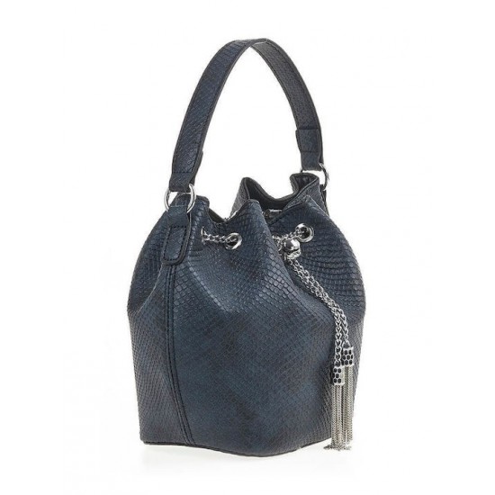 Γυναικεία Τσάντα Ώμου σε Μαύρο Χρώμα Verde 16-7192