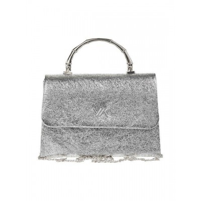 Γυναικεία Τσάντα σε Ασημί Χρώμα Verde 01-1885