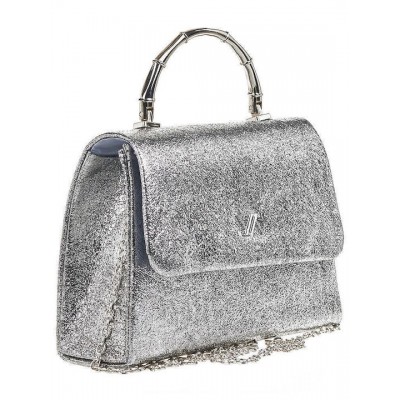 Γυναικεία Τσάντα σε Ασημί Χρώμα Verde 01-1885