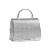 Γυναικεία Τσάντα σε Ασημί Χρώμα Verde 01-1885