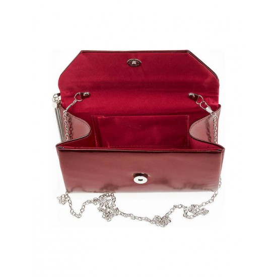 Γυναικεία Τσάντα σε Κόκκινο Χρώμα Verde 01-1876