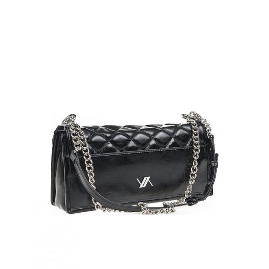 Γυναικεία Τσάντα 'Ωμου σε Μαύρο Χρώμα Verde 16-7516